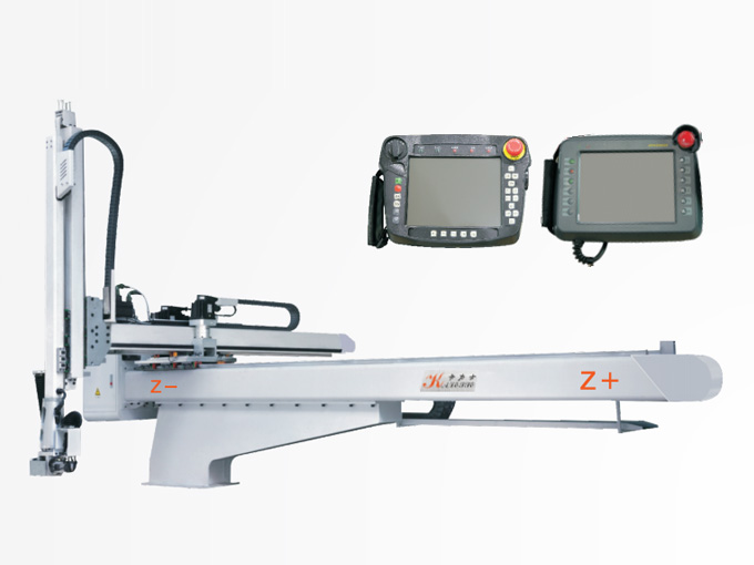 大型牛頭開放式全伺服橫走機械手