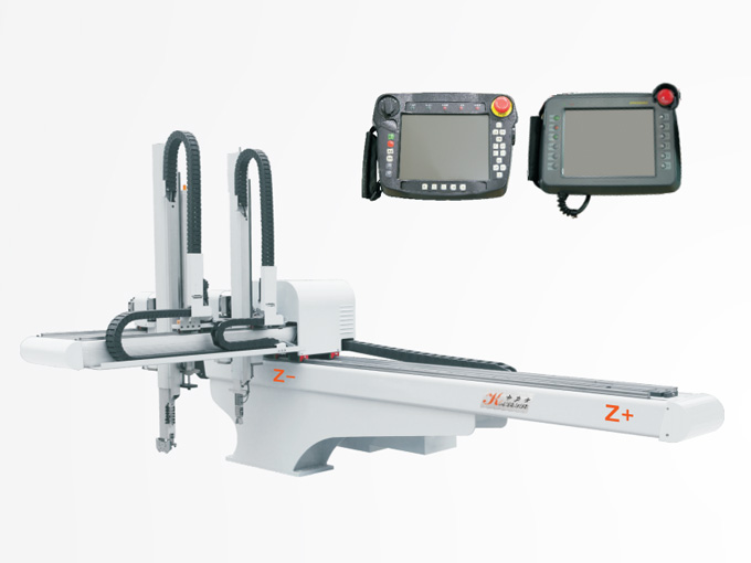 框架式五軸雙臂雙截伺服機械手